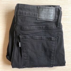Classic Levi Strauss Black Jeans